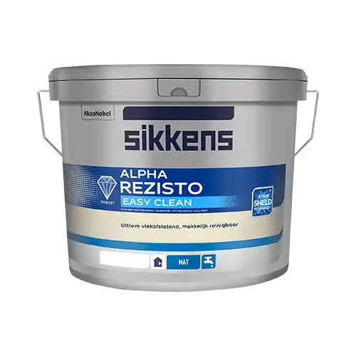 Sikkens Alpha Rezisto easy clean mat wit 10l